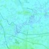 Eede topographic map, relief map, elevations map