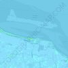 Hoofdplaat topographic map, relief map, elevations map