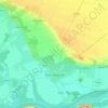 Turnu Măgurele topographic map, elevation, relief