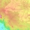 Katamdag topographic map, elevation, relief