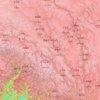 Chamdo City topographic map, elevation, relief
