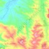 Marsac topographic map, elevation, relief