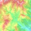 Naval topographic map, elevation, relief