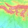 Nueno topographic map, elevation, relief