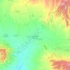 Ejea de los Caballeros topographic map, elevation, relief