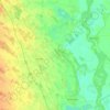 Kisteleki járás topographic map, elevation, relief
