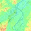 Iquitos topographic map, relief map, elevations map
