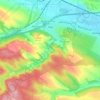 Bag topographic map, elevation, relief