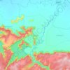 Rampur topographic map, elevation, relief