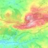 Hohenstein-Ernstthal topographic map, elevation, relief