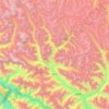 Xümo topographic map, elevation, relief