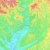 Râmnicu Vâlcea topographic map, elevation, relief