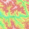 Doda topographic map, elevation, relief