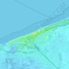 Blankenberge topographic map, relief map, elevations map