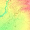 Vadodara Taluka topographic map, elevation, relief
