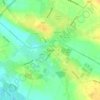 Tuam topographic map, relief map, elevations map