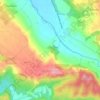 San Cristoforo topographic map, elevation, relief