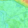 Ottersum topographic map, relief map, elevations map