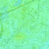 Laarne topographic map, elevation, relief
