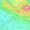 Kremikovci topographic map, elevation, relief