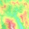 Floresta topographic map, elevation, relief