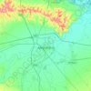 Alessandria topographic map, elevation, relief