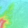 Manta topographic map, elevation, relief