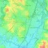 Hyattsville topographic map, elevation, relief
