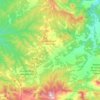 Monroyo / Montroig topographic map, elevation, relief