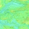 Nijlen topographic map, elevation, relief