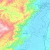 Roldanillo topographic map, elevation, relief