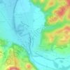 Lacave topographic map, elevation, relief