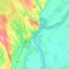 Paks topographic map, elevation, relief