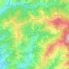 Perinaldo topographic map, relief map, elevations map