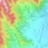 Roletto topographic map, elevation, relief