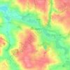 Saint-Renan topographic map, elevation, relief