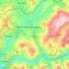 Marco de Canaveses topographic map, elevation, relief
