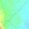 Orkneys topographic map, relief map, elevations map