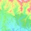 Frigiliana topographic map, elevation, relief