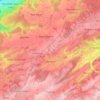 Nandrin topographic map, elevation, relief