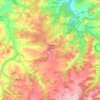 Calaceite / Calaceit topographic map, elevation, relief