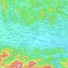 Žalec topographic map, relief map, elevations map