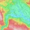 Bled topographic map, relief map, elevations map