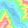 Yi'ong Lake topographic map, elevation, relief