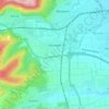Dorlisheim topographic map, elevation, relief