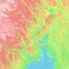 Viken topographic map, elevation, relief