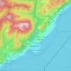 Toscolano Maderno topographic map, elevation, relief