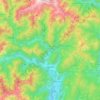 Varallo topographic map, elevation, relief