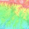 Cómpeta topographic map, elevation, relief