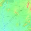 Idar Taluka topographic map, elevation, relief